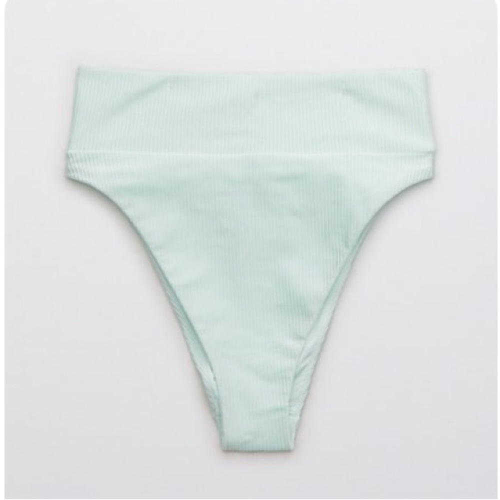 Aerie High Cut Cheeky Bikini Bottom